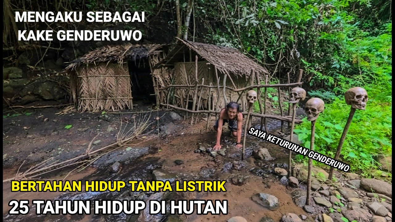 BERTEMU MANUSIA PEDALAMAN MENGAKU KETURUNAN GENDERUWO TINGGAL SELAMA 25 TAHUN DI HUTAN