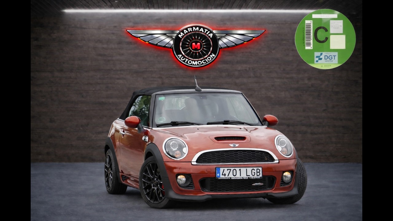 MINI MINI John Cooper Works Cabrio Auto 149.990KM 2013 en Marmatia Automocion