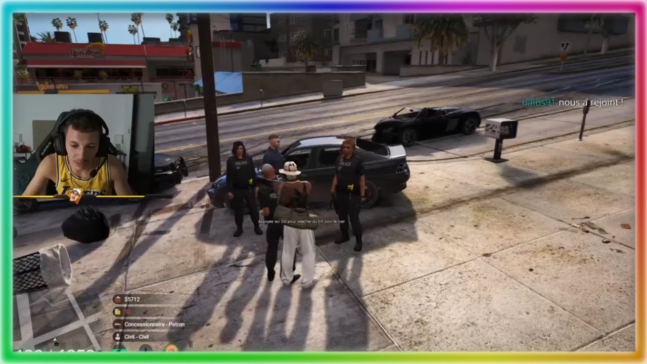 WALID BRAQUE UNE SUPÉRETTE ET A 200 IQ ! best of gta rp - Flashland