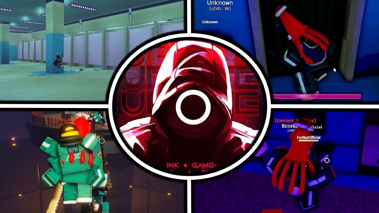 Ink Game: Features Update - All Updated Games (Showcase) | Roblox