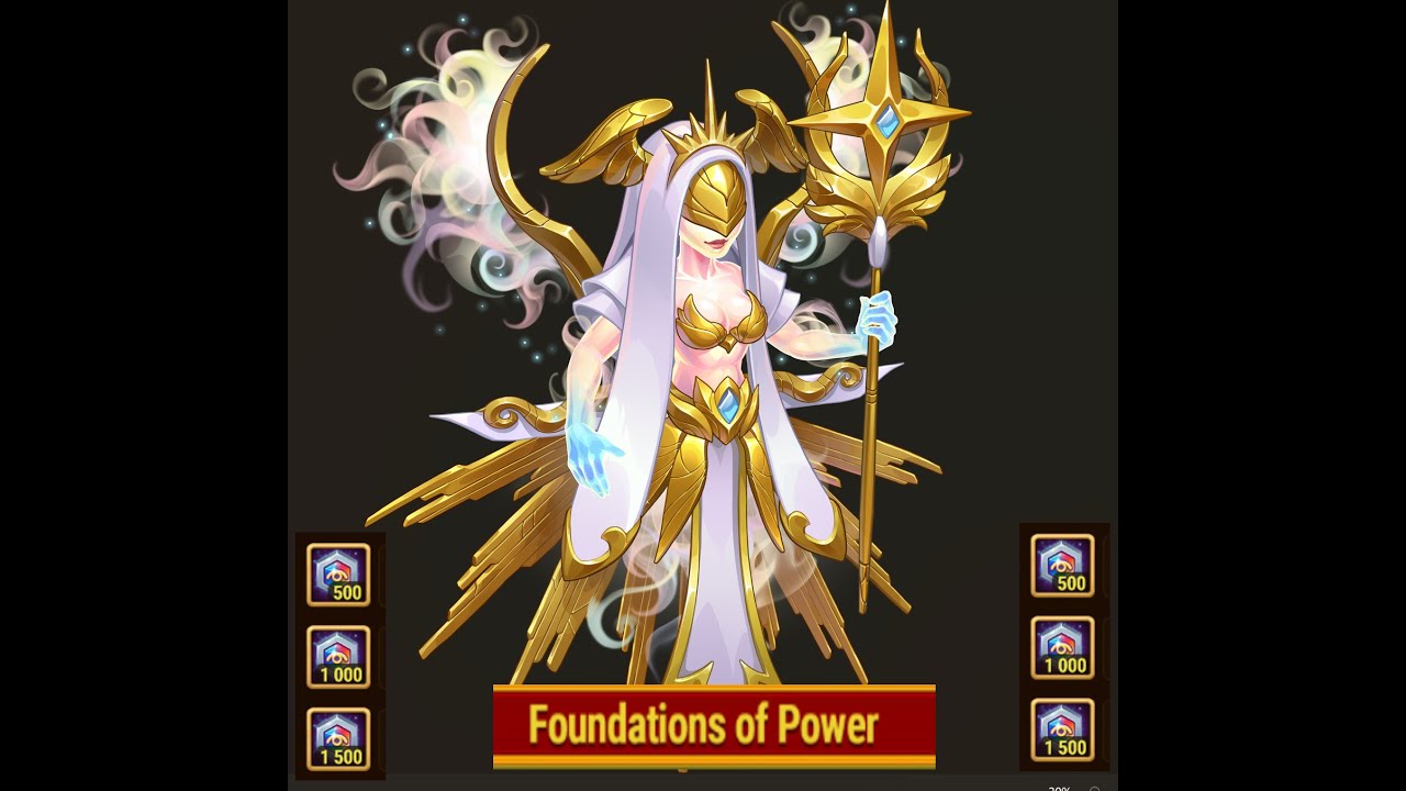 Foundations of Power special event - Earn Titan Skin Stones to upgrade your titans.