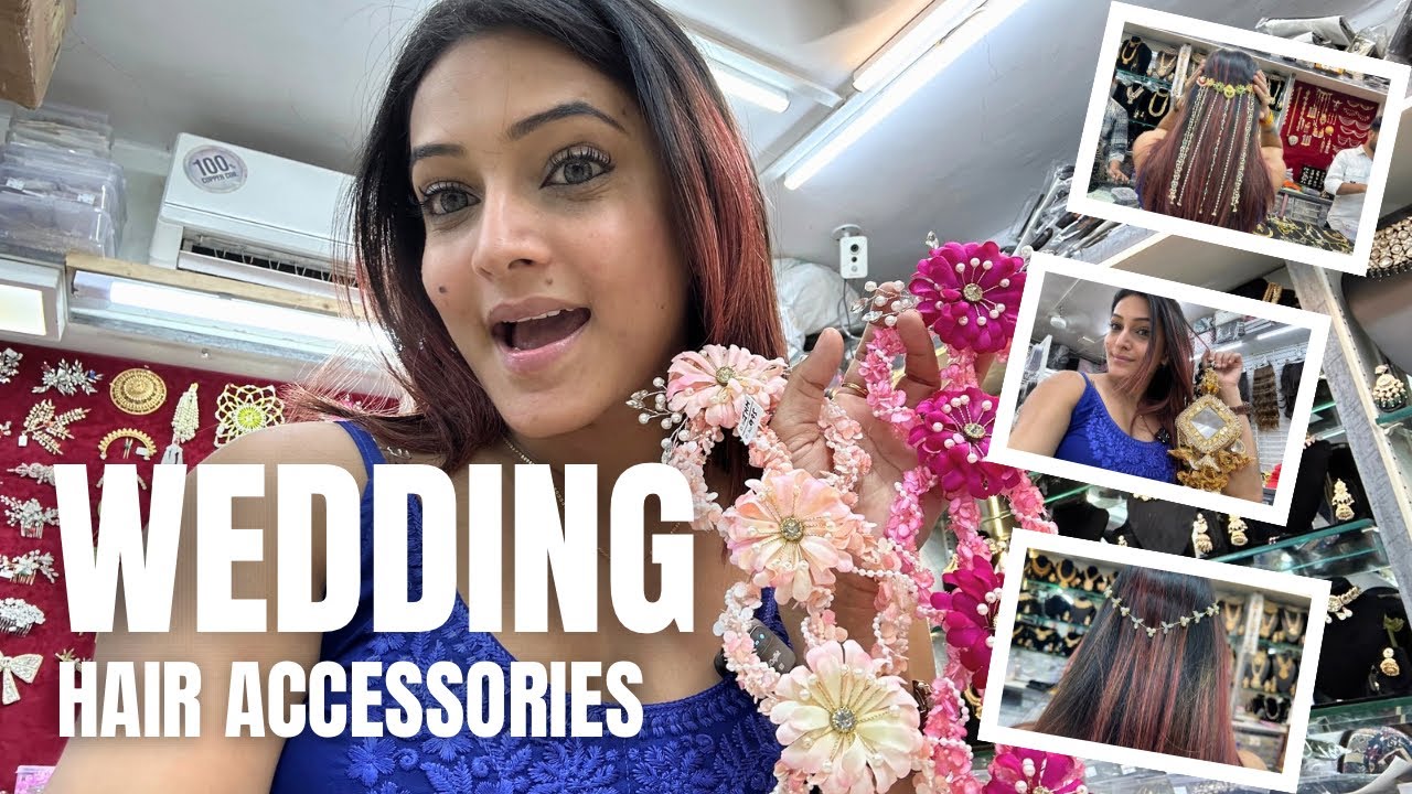 Bridal Hair Accessories | Accessories Haul | All New Trendy Options | Vlog 72