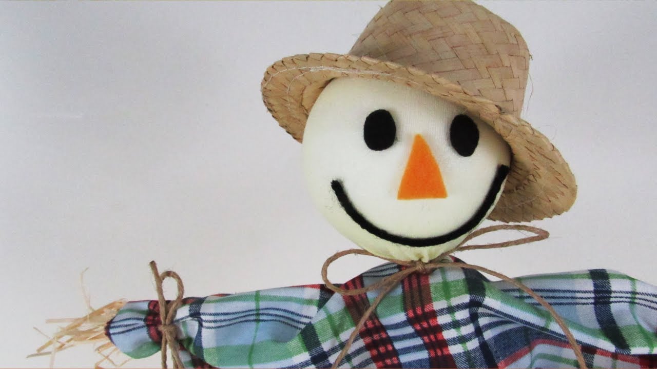 DIY - Espantalho de mesa para São João! SEM COSTURA