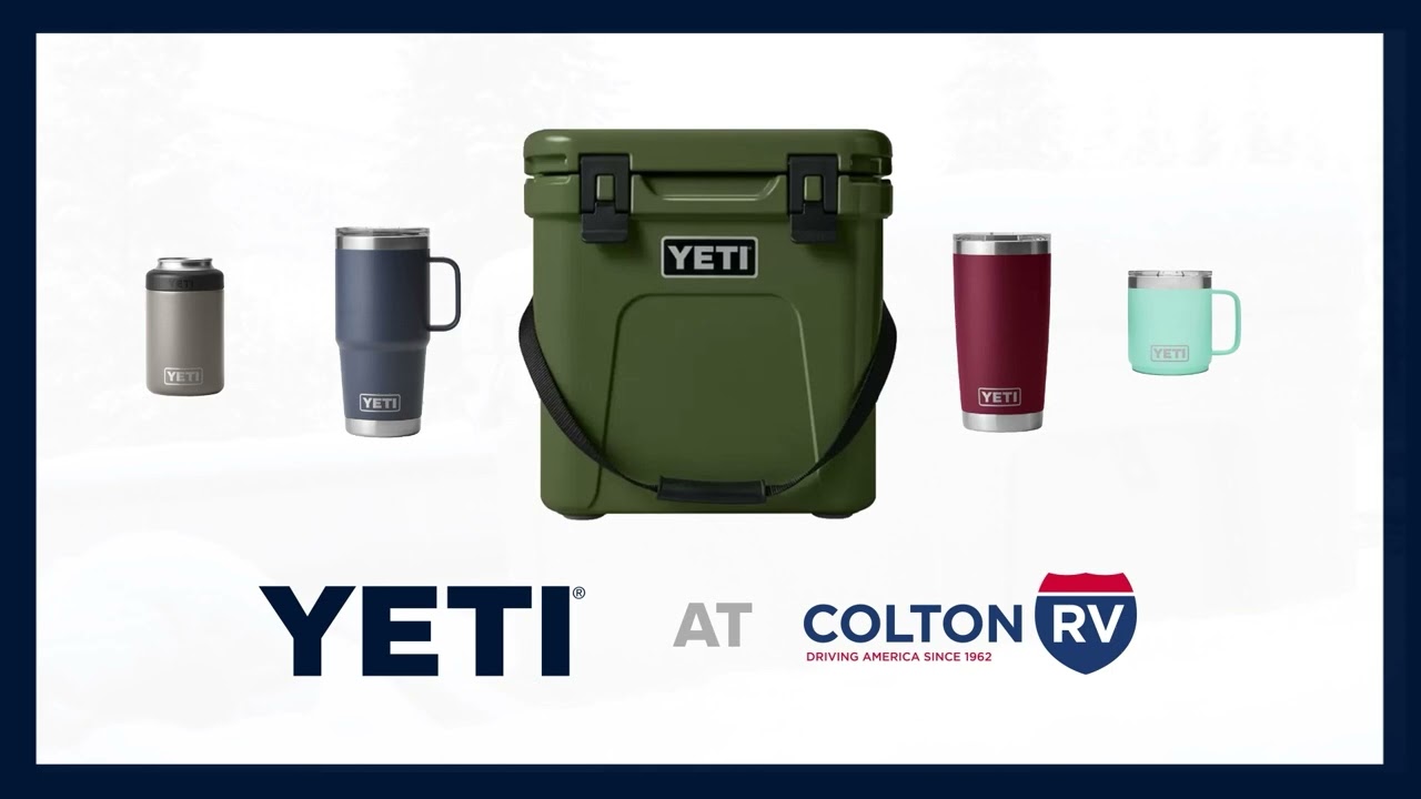YETI Products are at the Colton RV Parts Store !