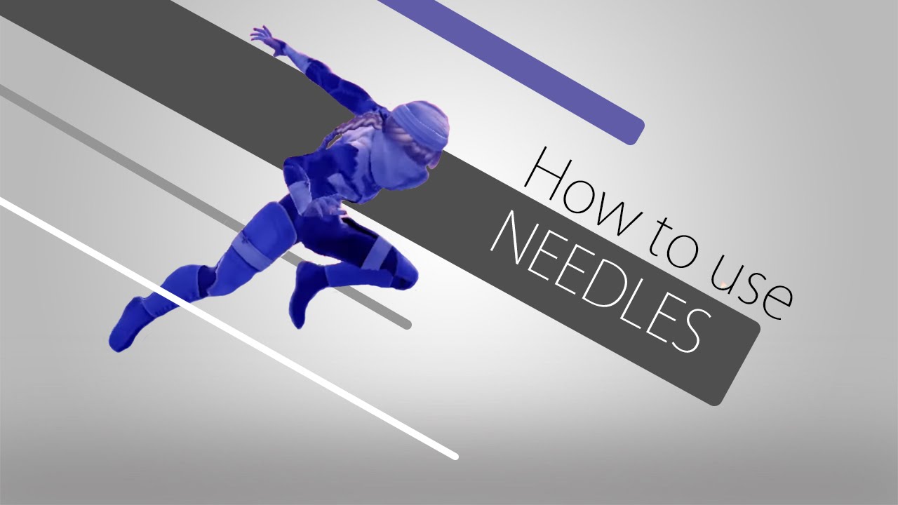 How to use needles
