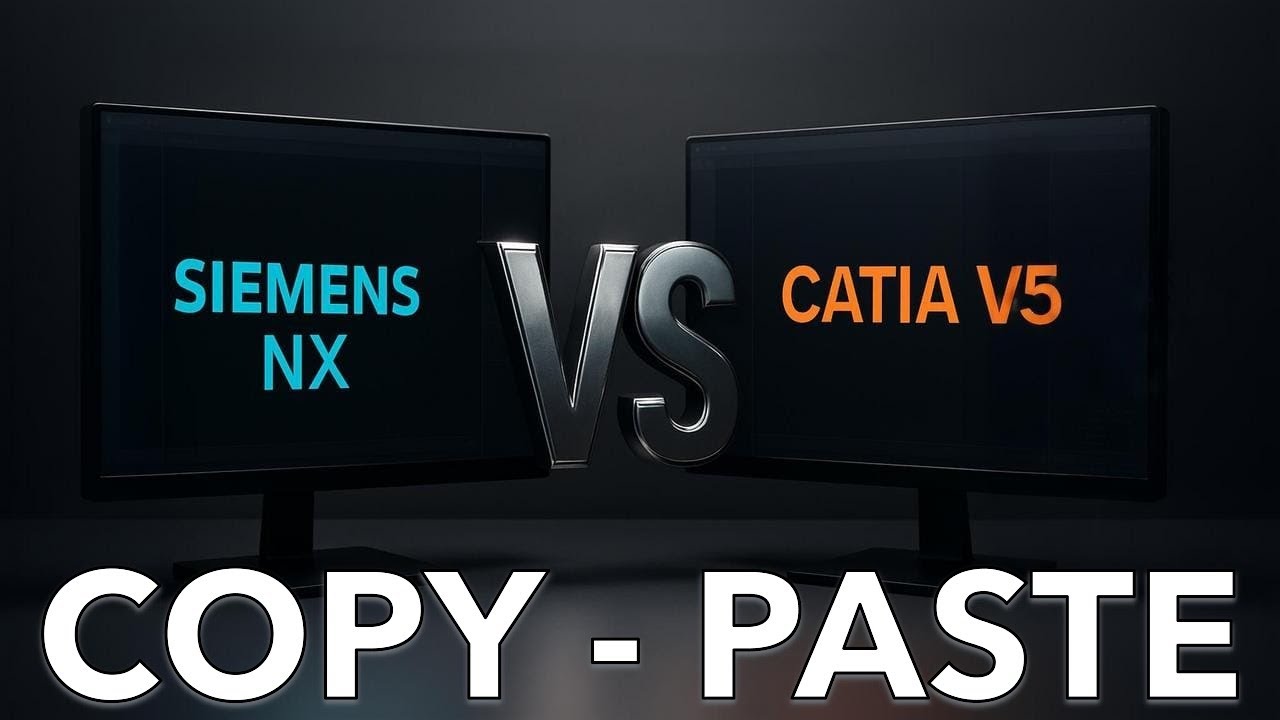 📋 NX vs CATIA V5: Copy & Paste Showdown - Which CAD Does It Better? ⚔️