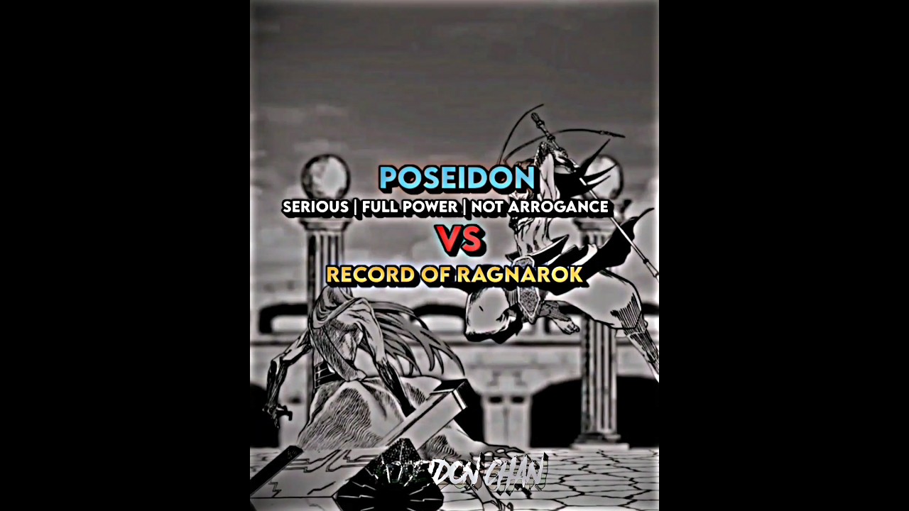 Poseidon VS Record of Ragnarok verse 