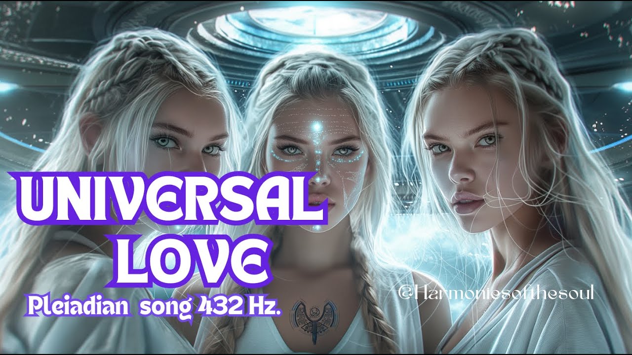 UNIVERSAL LOVE- PLEIADIAN MUSIC- #healingmusic #meditationmusic  #pleiadians #universallove