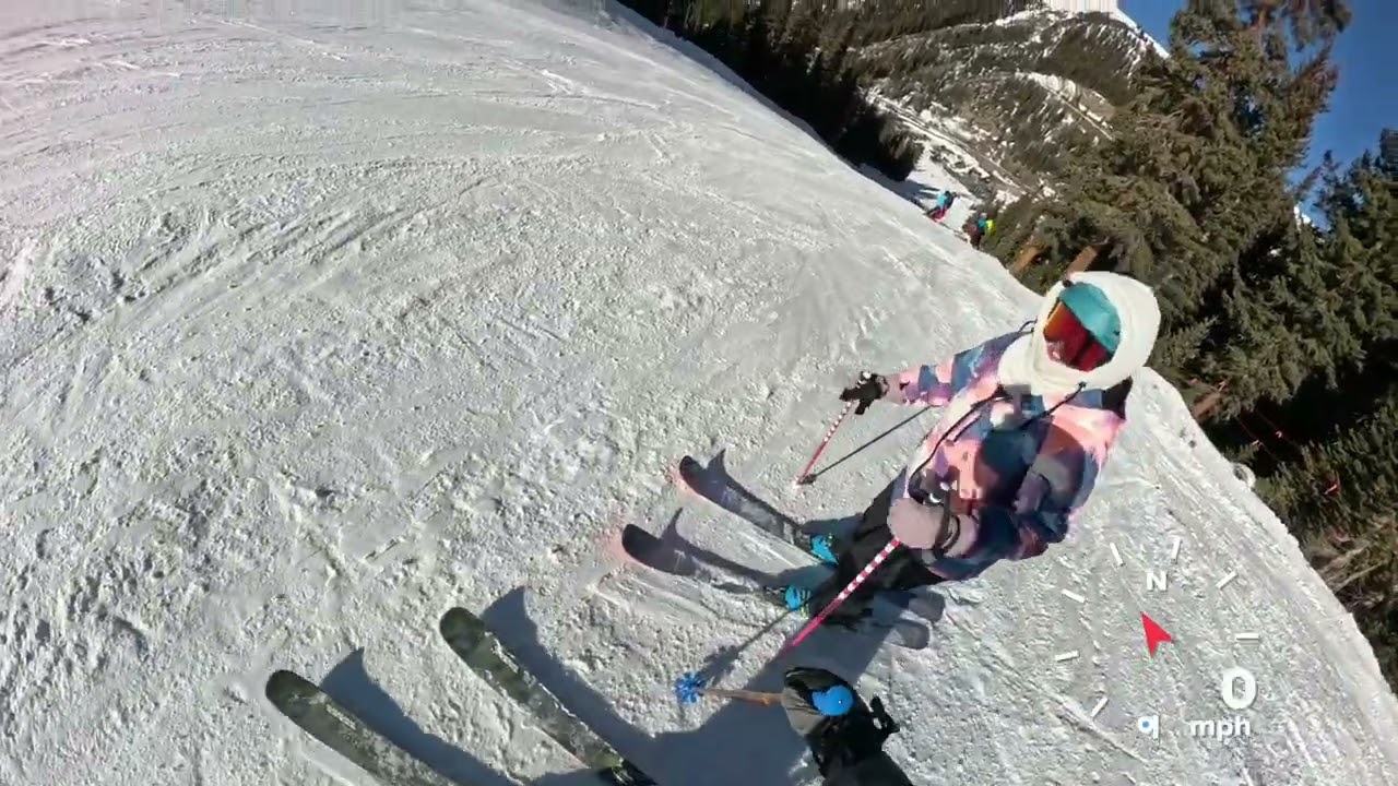 Skiing with Kylie