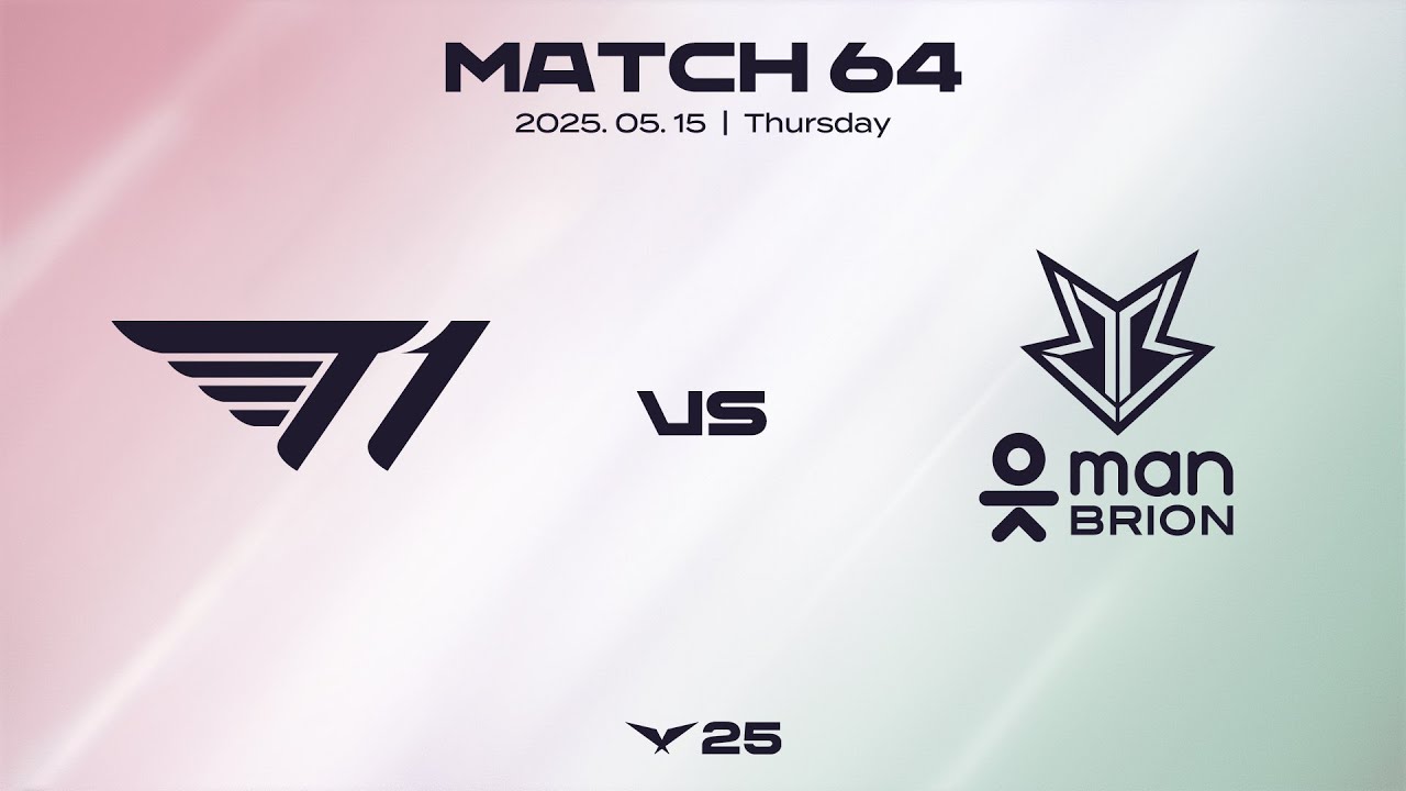 T1 vs BRO | 매치 64 하이라이트 | 05.15 | 2025 LCK