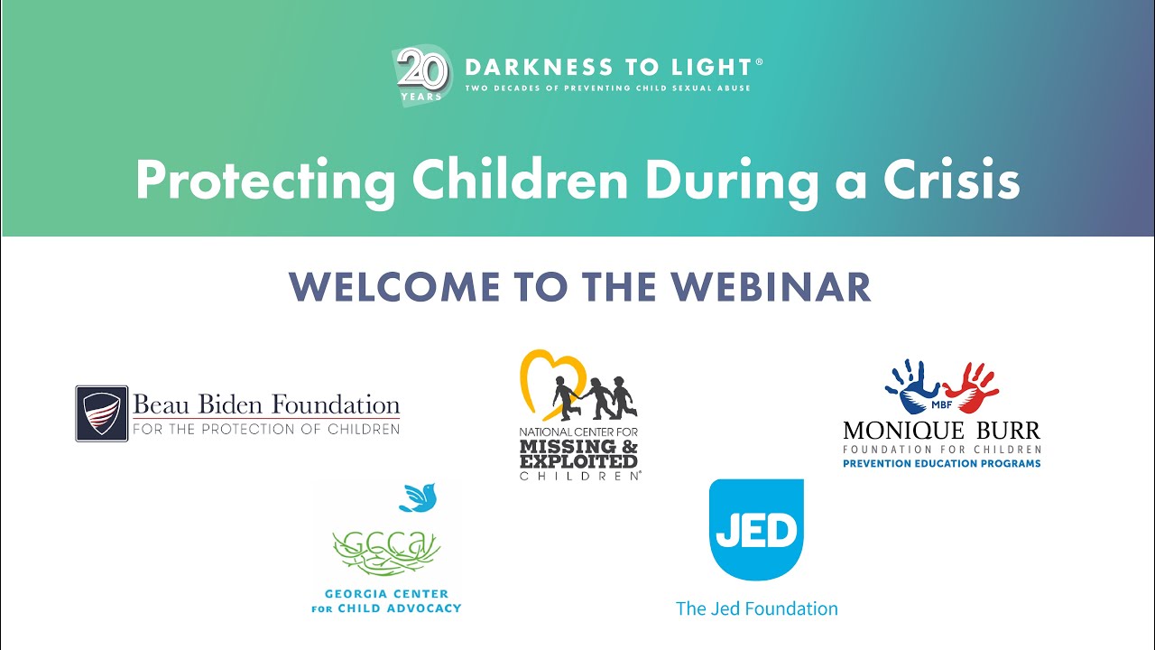 Protecting Children During a Crisis Webinar