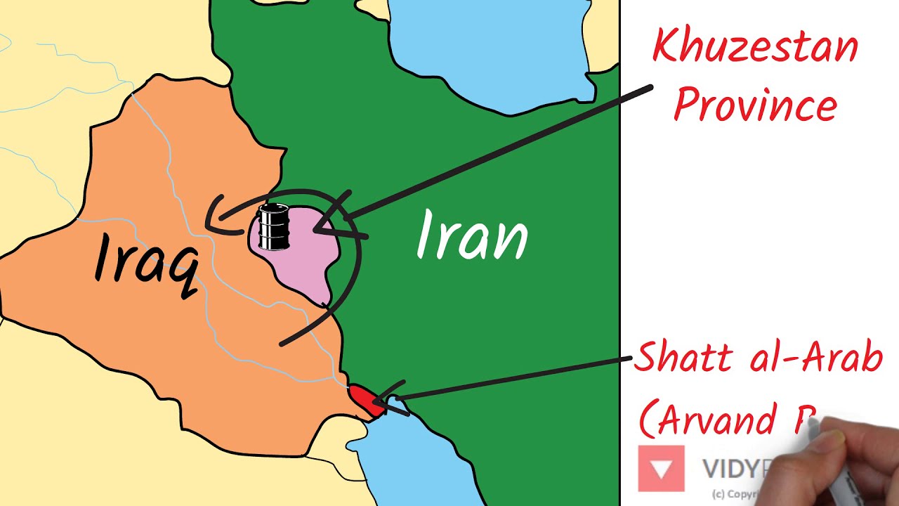 Iran Iraq war - explained in 3 minutes - mini history - 3 minute history for dummies