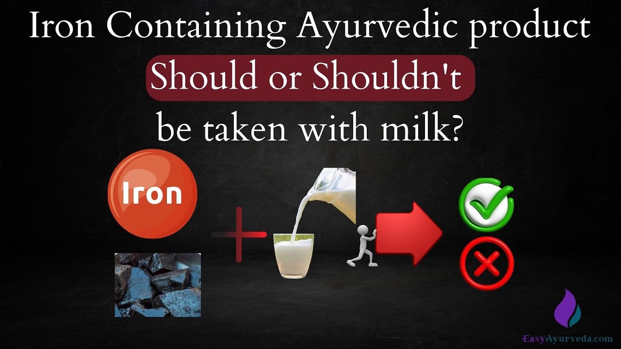 Iron supplements in Ayurveda | Does iron supplements cause burning sensation? Vidaha meaning