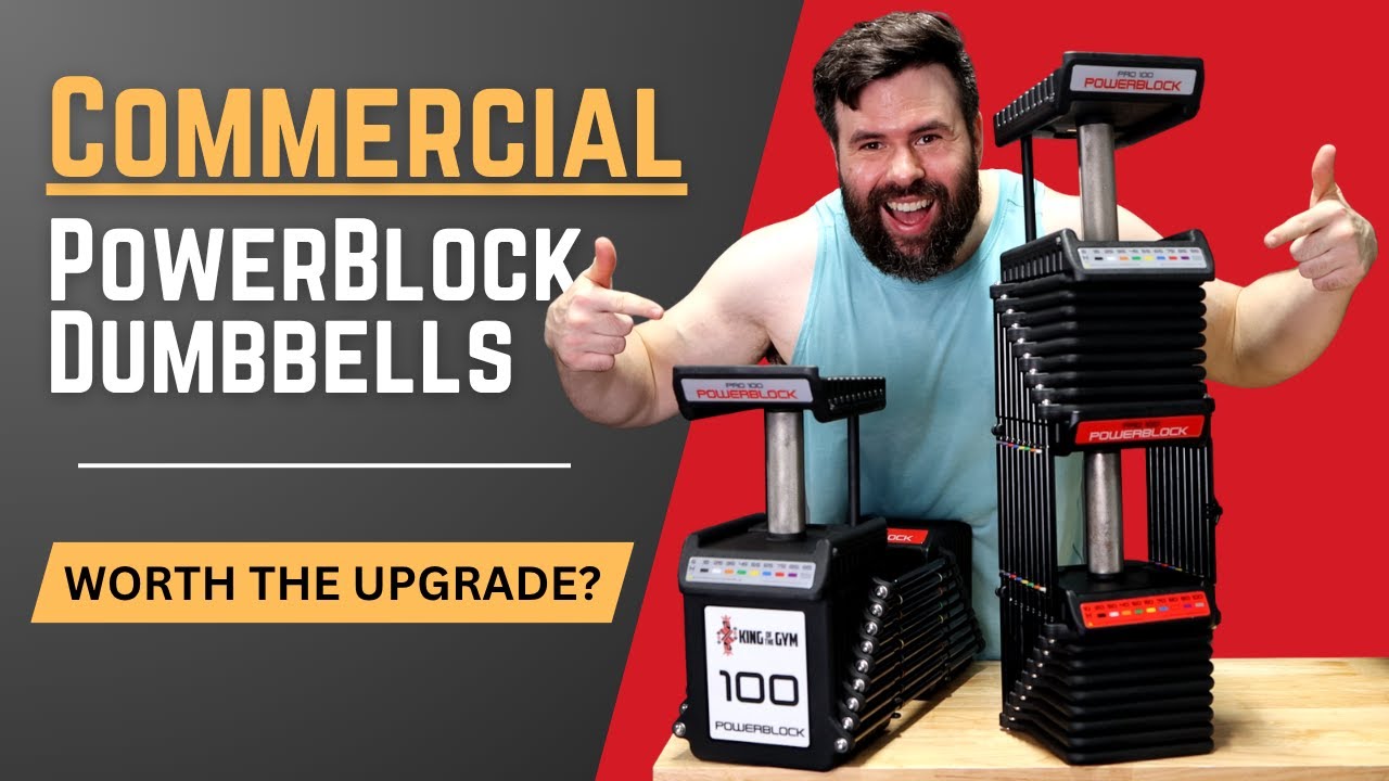 PowerBlock COMMERCIAL Pro 100 Review: PowerBlock's Best Dumbbells?