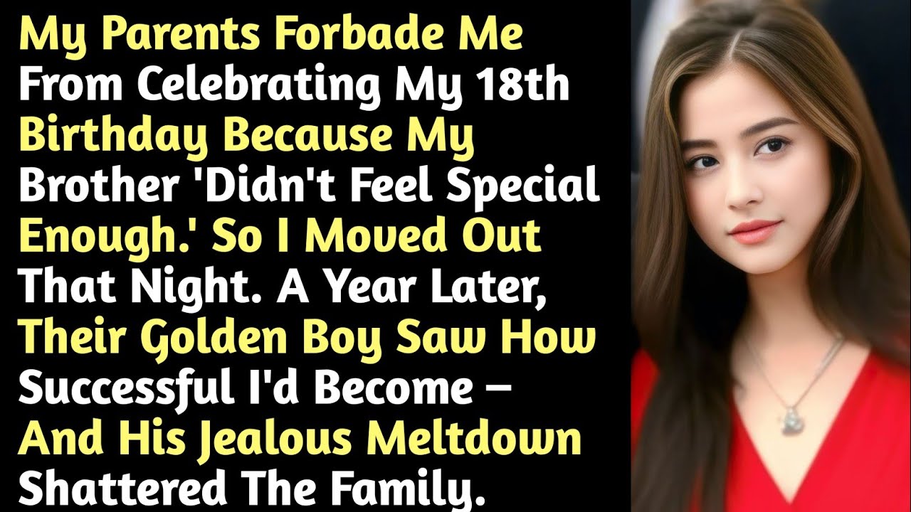 My Parents Forbade Me From Celebrating My 18th Birthday Because My Brother 'Didn't Feel Special...
