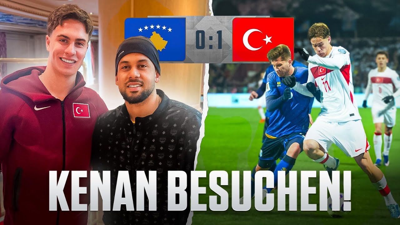 Kenan Yildiz besuchen bei WM Quali gegen Kosovo