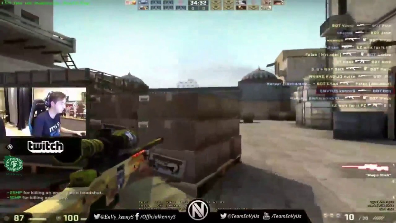 KENNYS stream - DeathMatch - CS:GO Gameplay