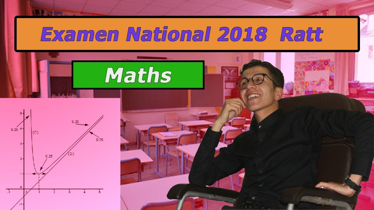 Examen national  2018 (Rattrapage) : Fonctions logarithmes