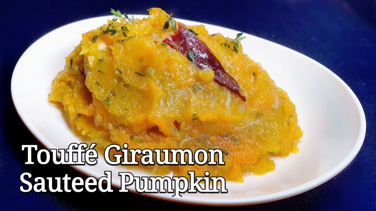 Touff&eacute; Giromon Facile | Easy Sauteed Pumpkin Recipe (Cook in 5 Mins)