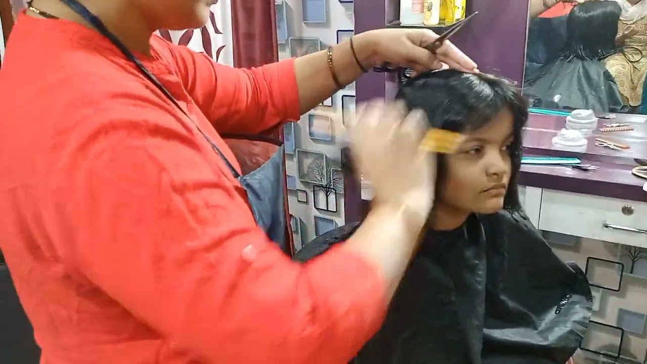 How to make baby hair cut/ Apple hair cut  (मराठी मध्ये )