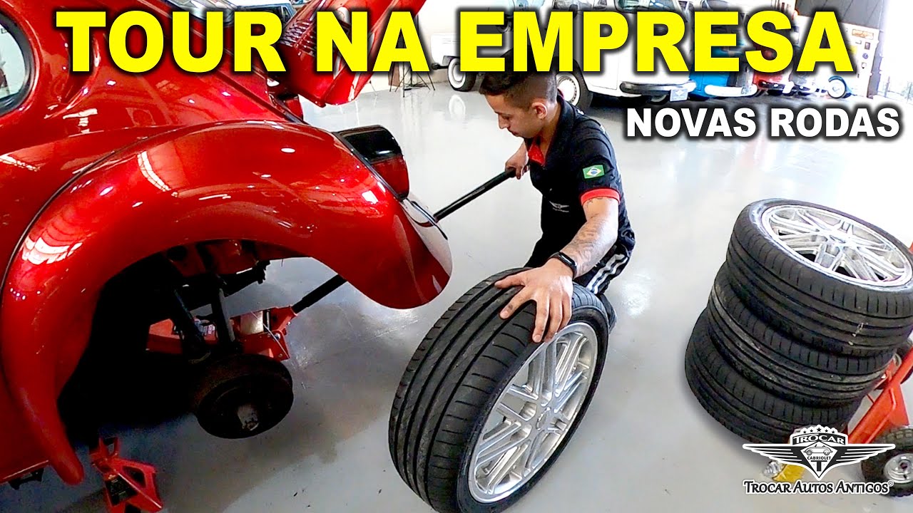 Colocamos NOVAS RODAS no FUSCA! Veja os projetos ATUALIZADOS por dentro da TROCAR AUTOS ANTIGOS!
