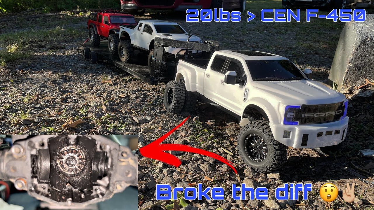 CEN Racing Ford F-450 Breaks & Gets More Upgrades!