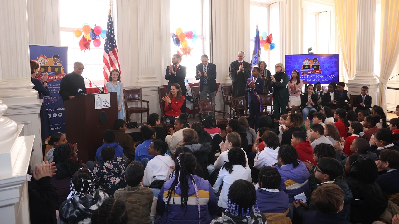 Connecticut's Kid Governor Inauguration Day 2026