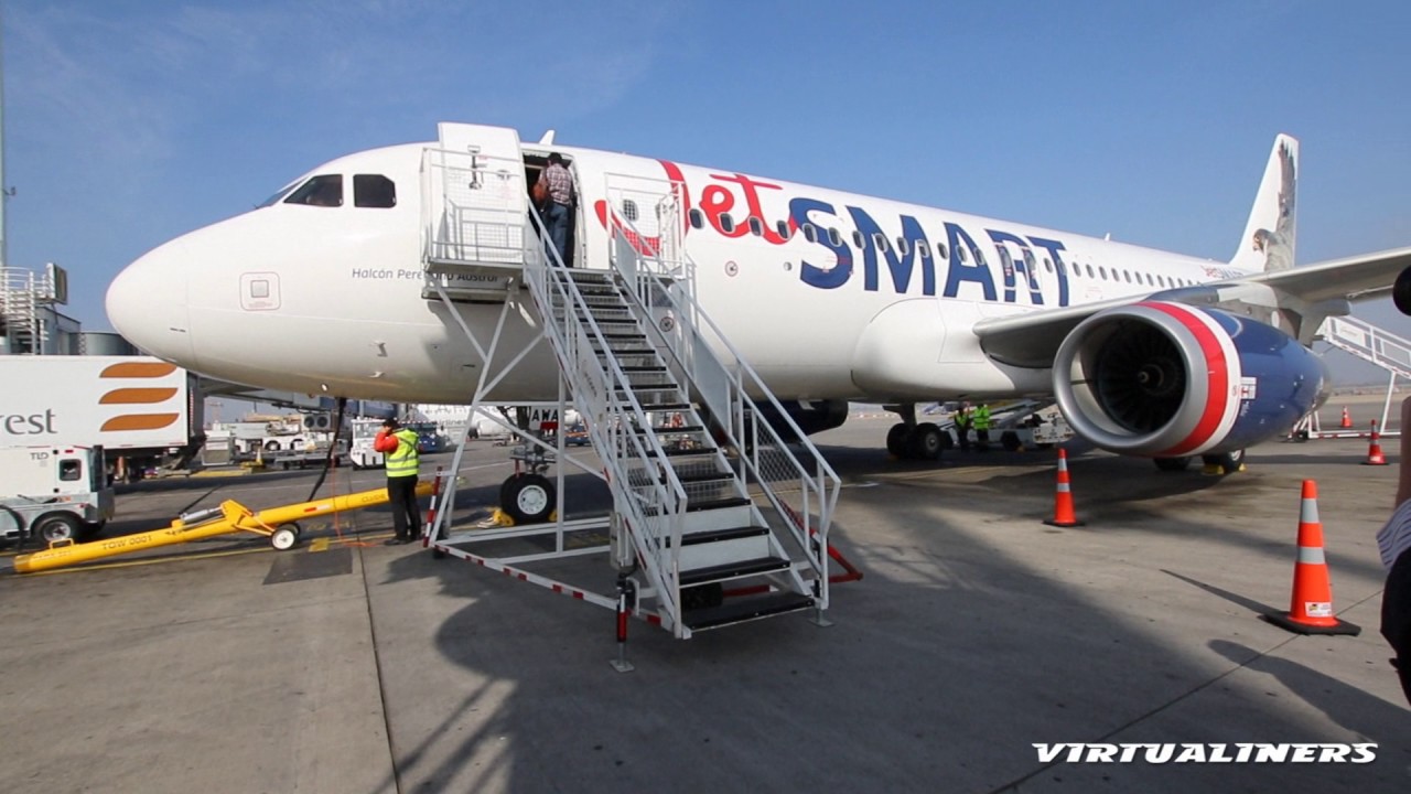 Vuelo Inaugural JetSMART Santiago - Calama (Airbus A320 CC-AWA Akori)