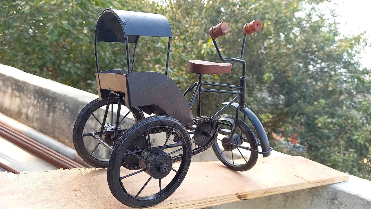 Cycle Rickshaw Toy Unboxing and Testing - @MastiToyTV