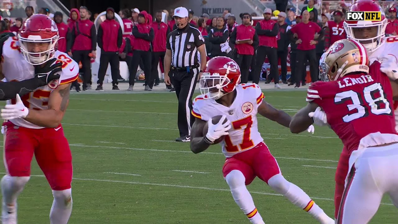 Mahomes Bomb Capped Off with Mecole Hardman's 3rd Touchdown