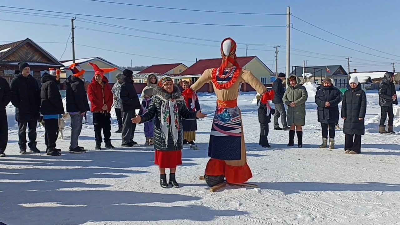 Встречаем весну!Как в деревне празднуют Масленицу!