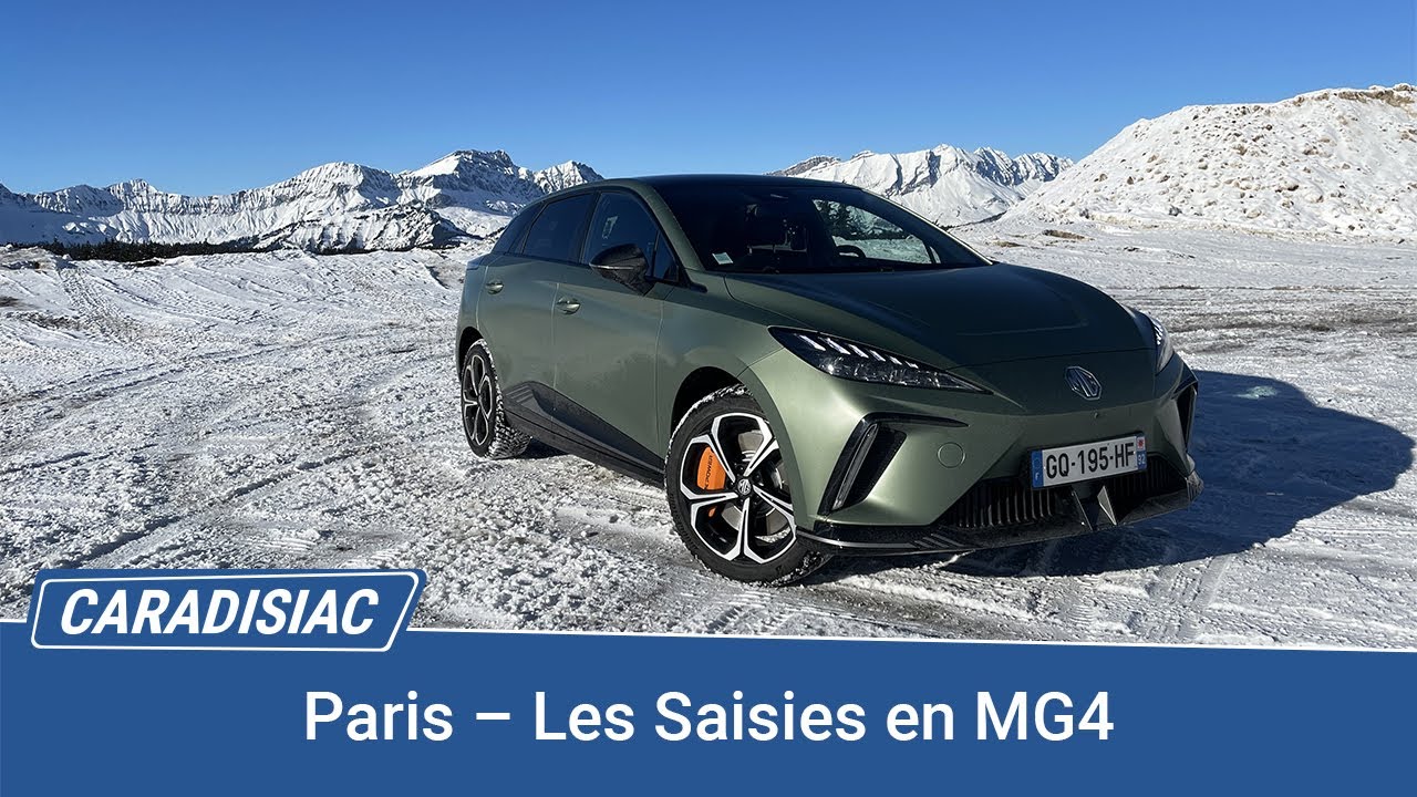 Paris - Les Saisies en MG4 : savoir prendre son temps
