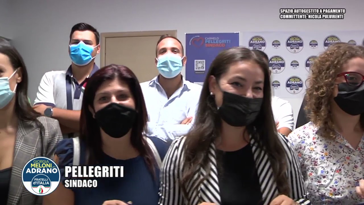 Spot lista Giorgia Meloni per Adrano