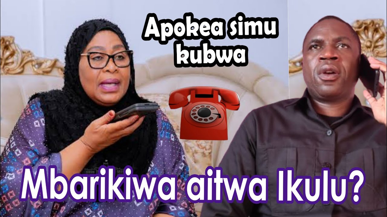 Mbarikiwa aitwa Ikulu kuonana na Rais Samia? Apokea simu nzito kutoka kwa......
