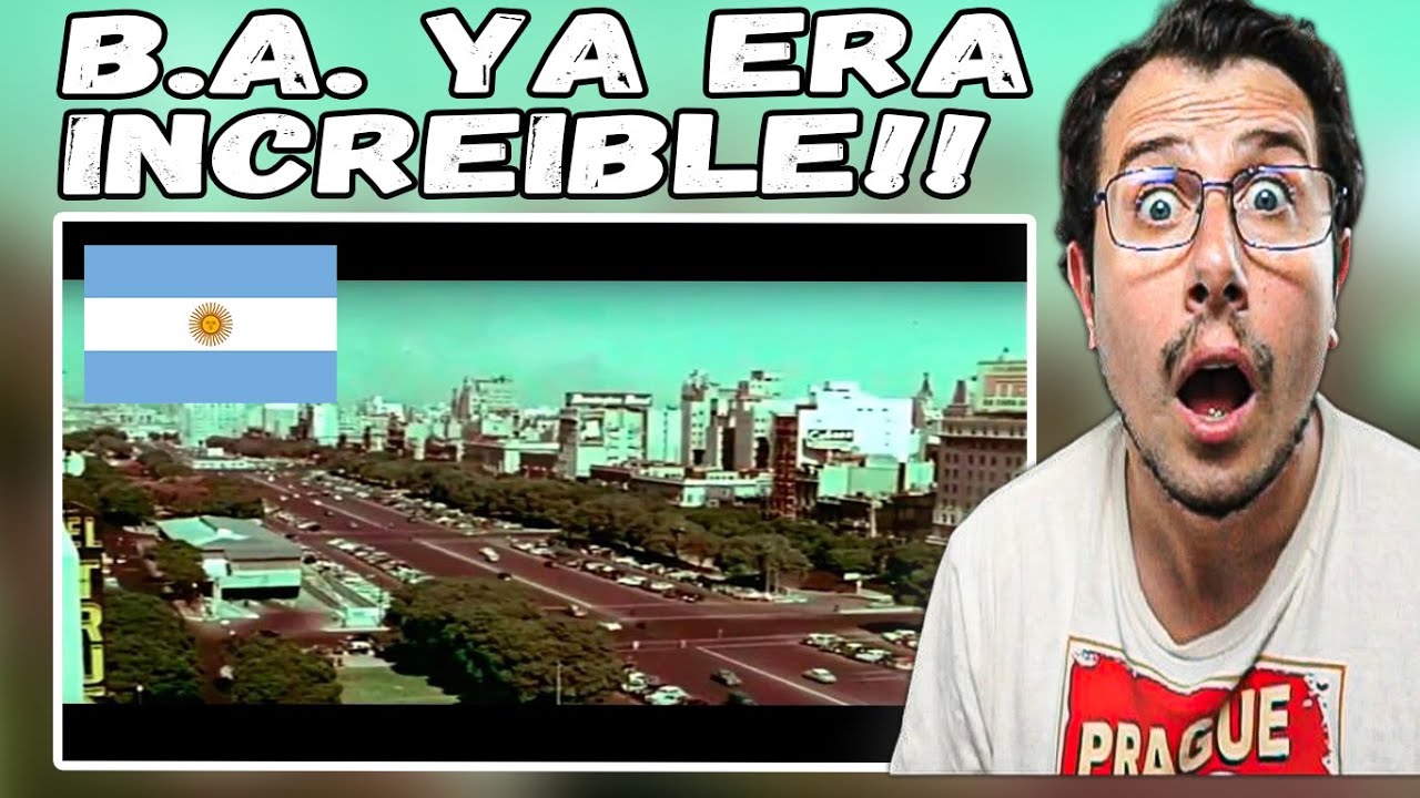 Como Italiano No Puedo Creer Cómo Era Buenos Aires en 1962! 🇦🇷