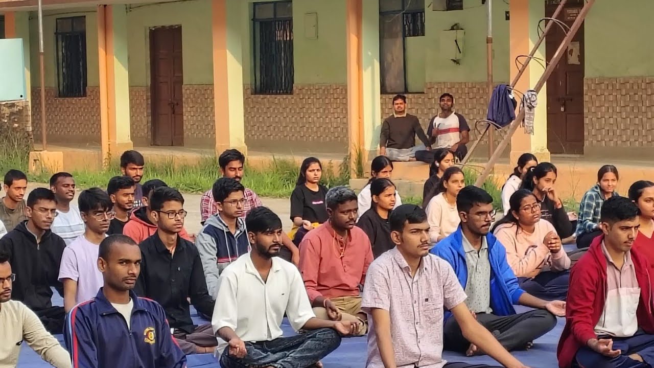 🧘Yoga Class Backlog Cover || BCE Bhagalpur 2k25 Batch 