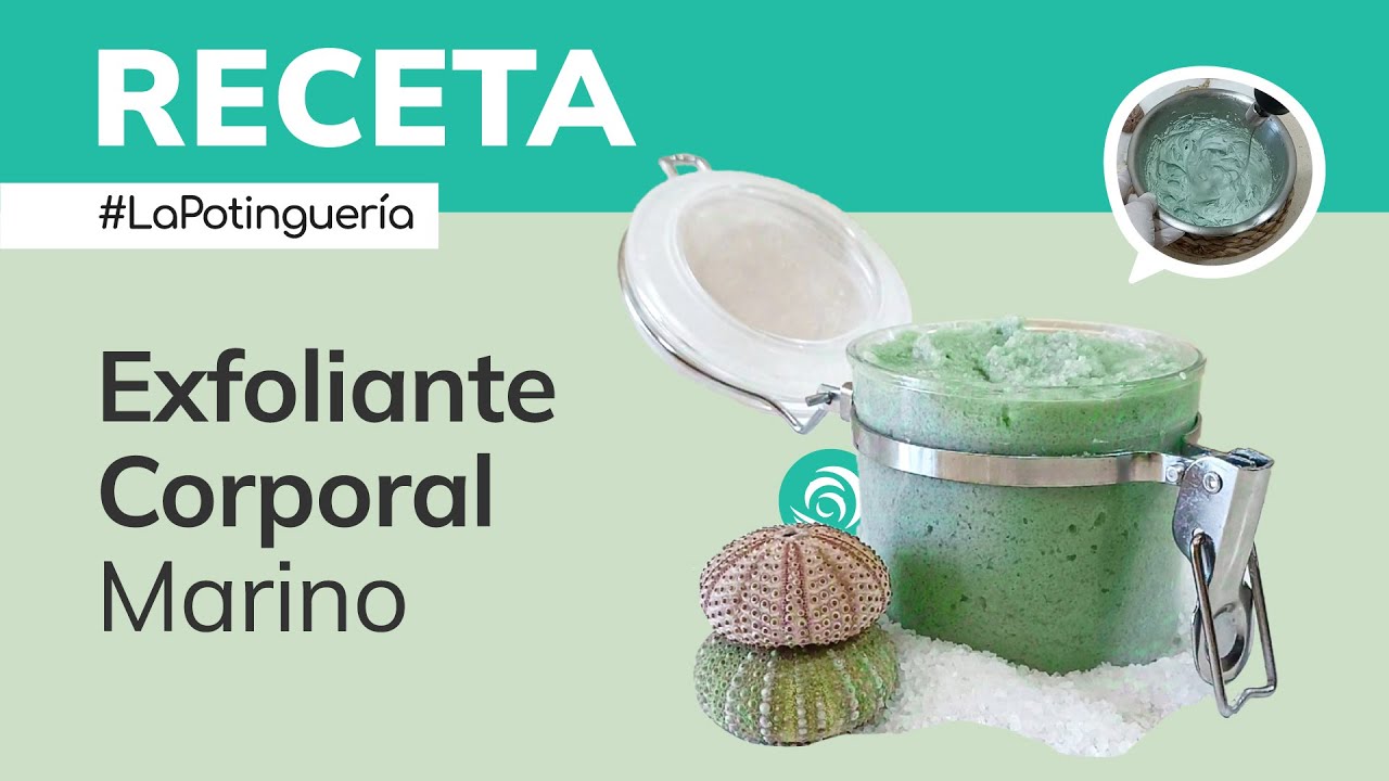 Cómo hacer Exfoliante Corporal Marino 🪸 Espirulina 💚Remodelante, Proedad 🥣 Jabonarium #LaPotinguería