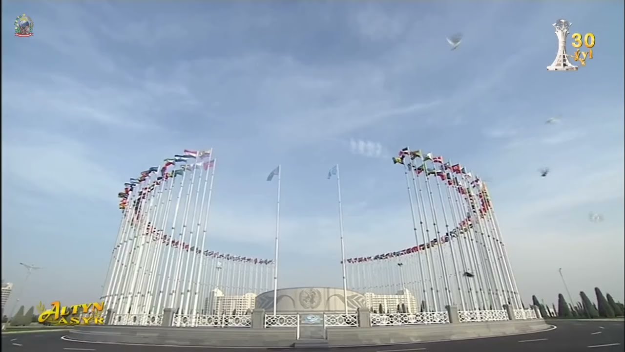 Turkmen National Anthem | 30th Anniversary of Neutrality 