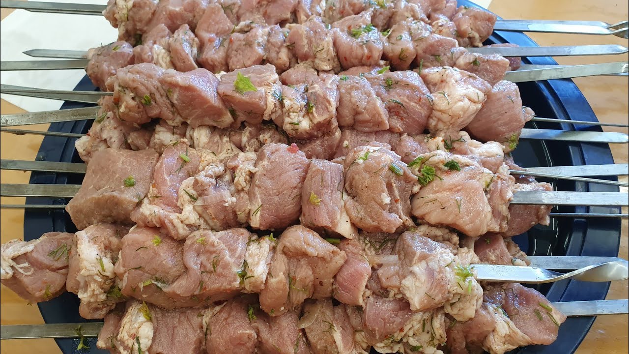 Вкус шашлыка просто удивил...Маринад из гранатового сока