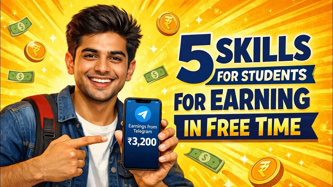 5 side hustles for college students for earning 💰 🤑 💸 money online #onlinemoney 