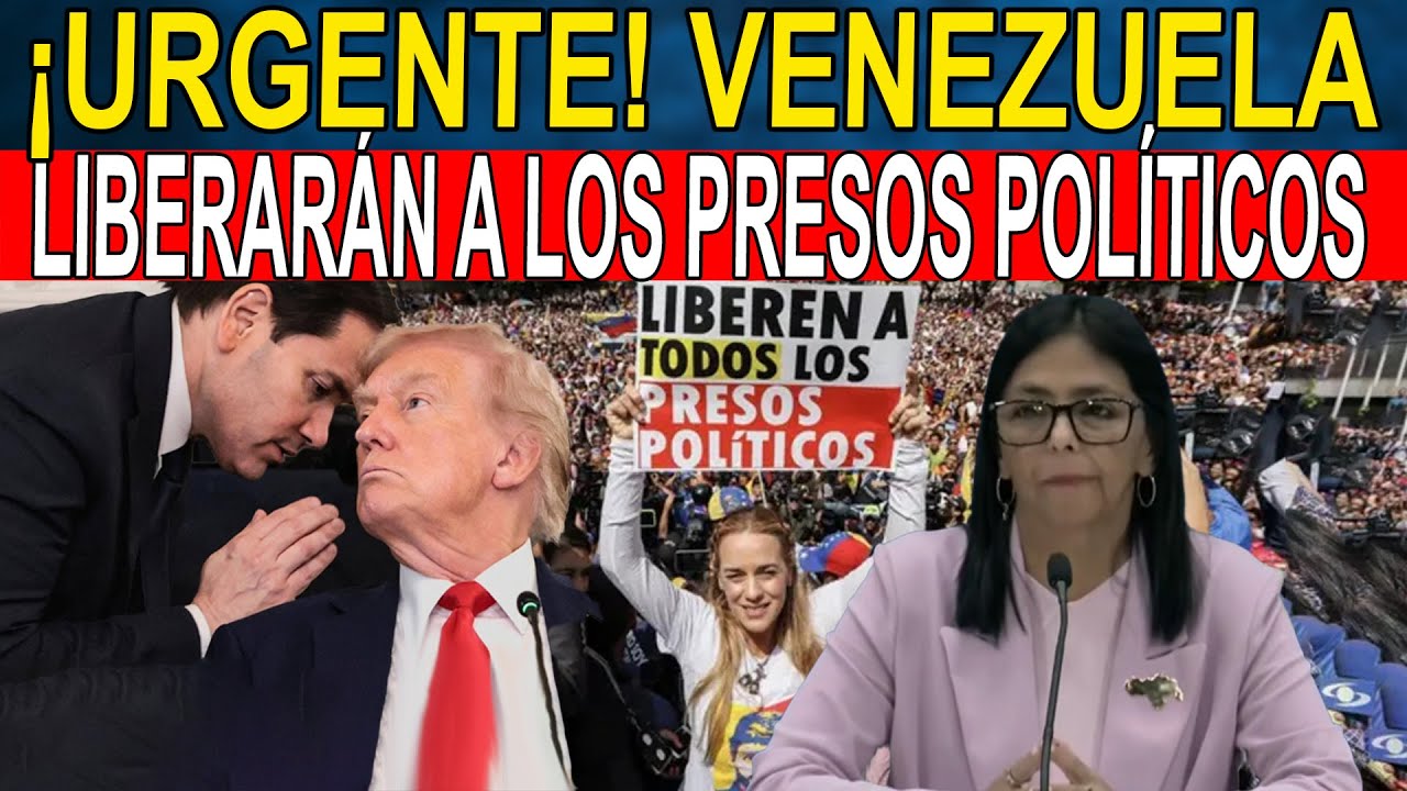 🚨 ÚLTIMA HORA 🔴 ¡URGENTE! LIBERARÁN PRESOS POLÍTICOS DE VENEZUELA - HELICOIDE CENTRO DEPORTIVO