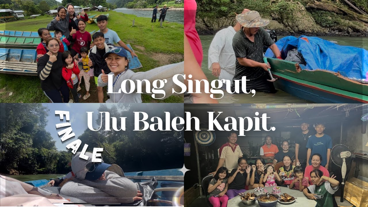 Part Last // 10 jam perjalanan balik dari Long Singut ke Kapit Vlog || Long Singut, Ulu Balleh Kapit