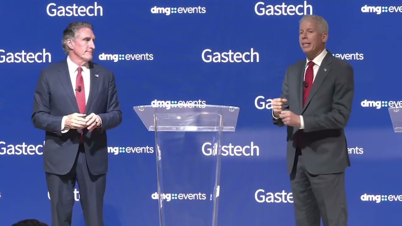 Secretary Wright & Secretary Burgum at GasTech Press Conference—September 10, 2025