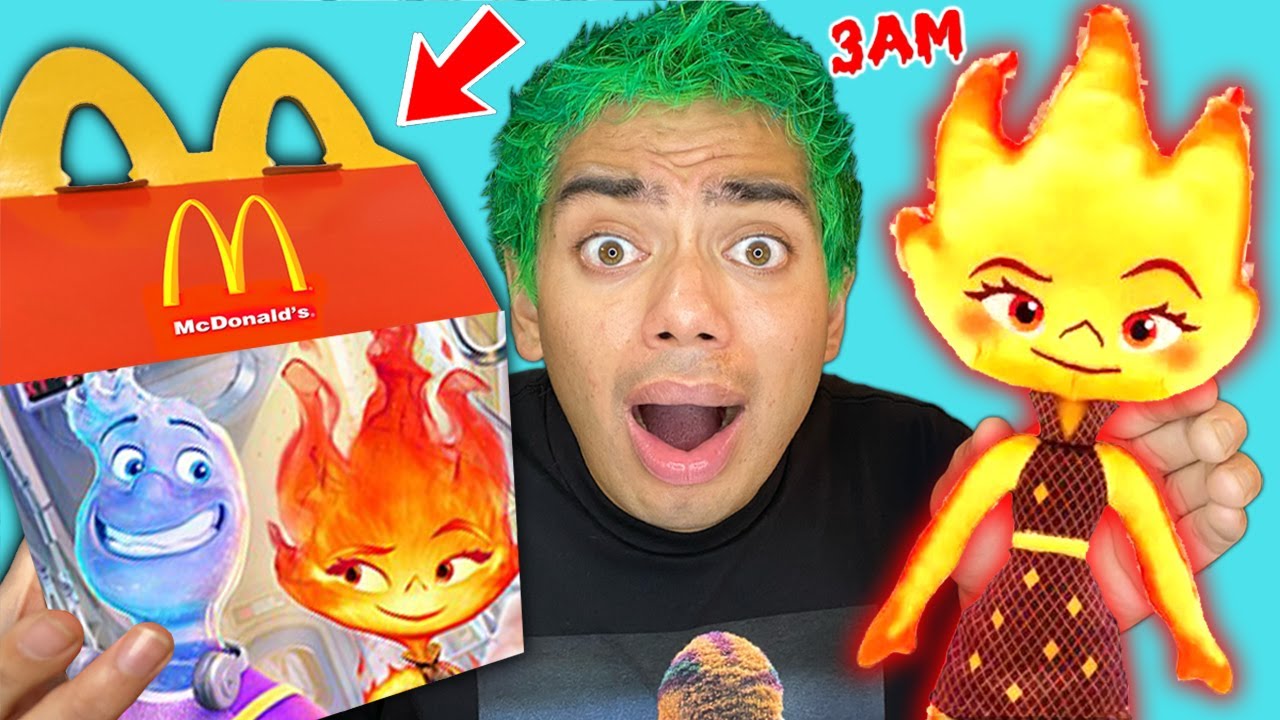 DO NOT ORDER THE ELEMENTAL MOVIE HAPPY MEAL AT 3AM!!