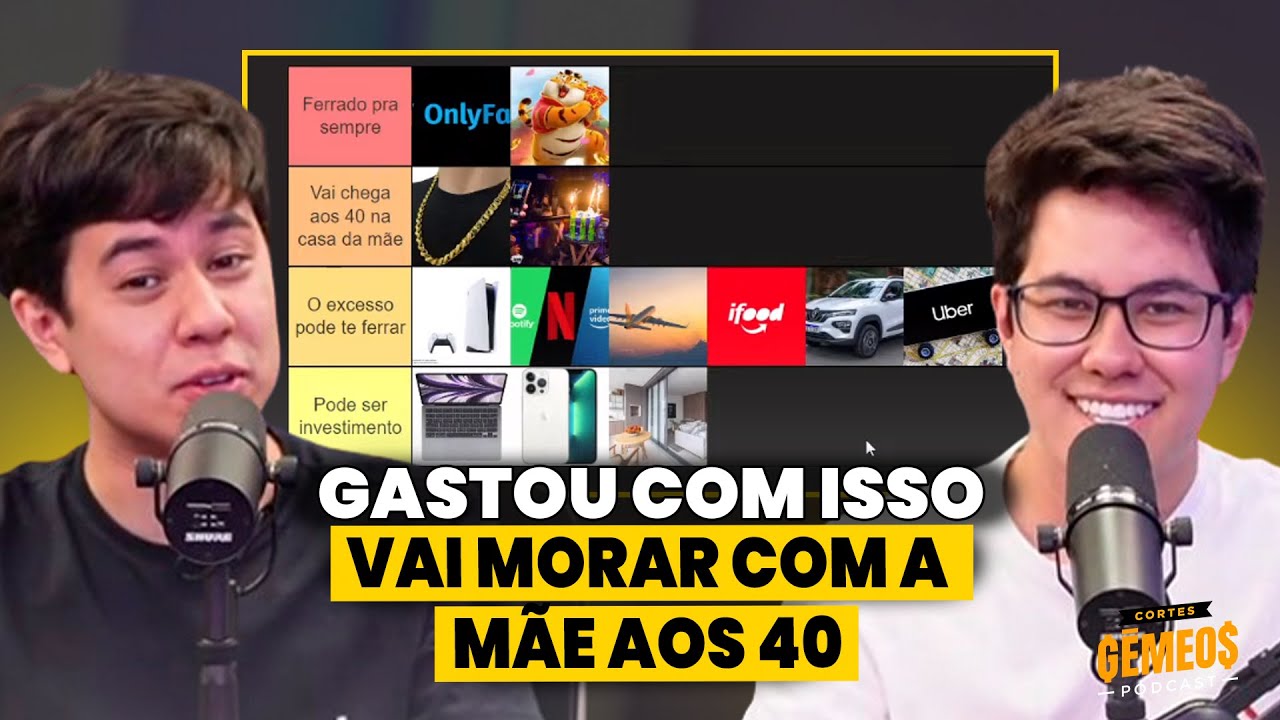 PIORES GASTOS ANTES DOS 30!