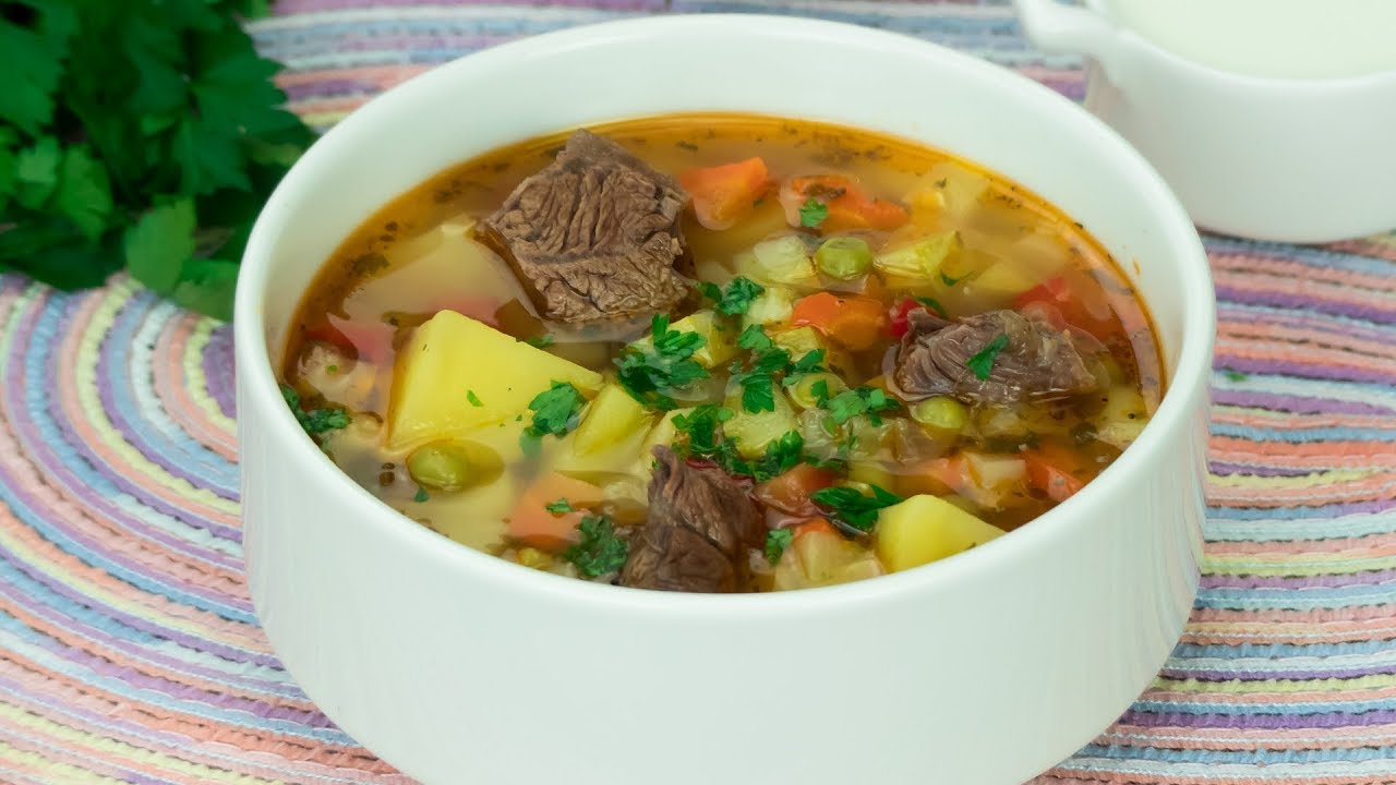 Ciorbă de văcuță cu legume- toți ai casei vor mai cere o porție!