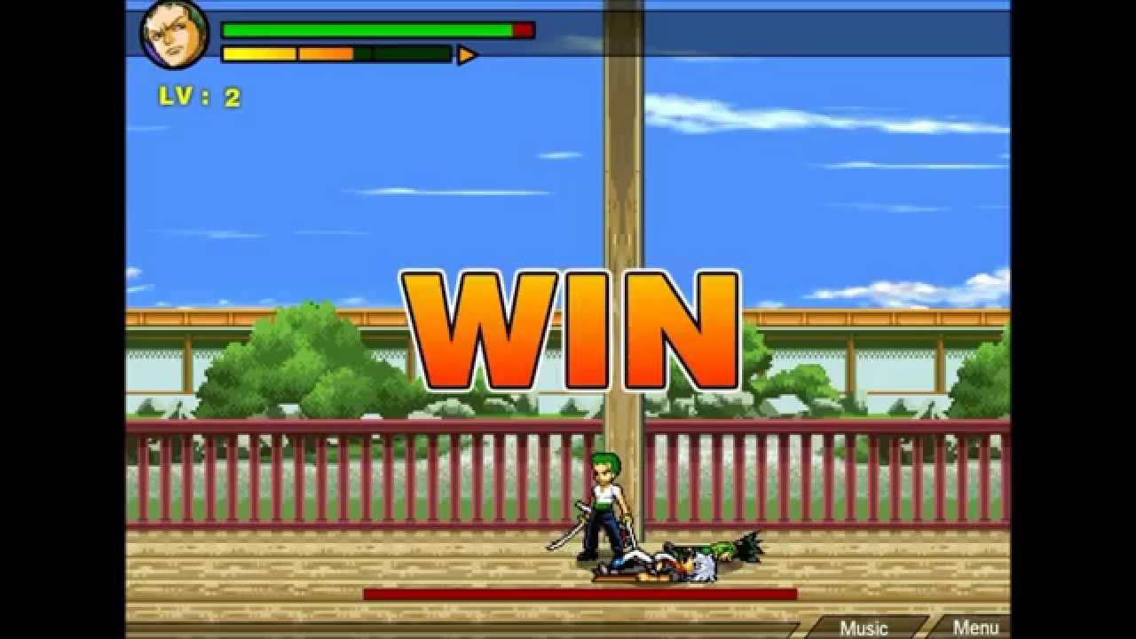 Esse jogo roda em qualquer PC: Comic Stars Fighting 2 - Nami, Zoro e Gon