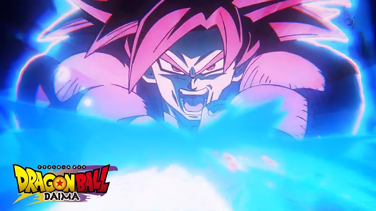 SSJ4 Goku vs Gomah | Kamehameha Scene ( ENGLISH DUB ) | DB Daima Finale.