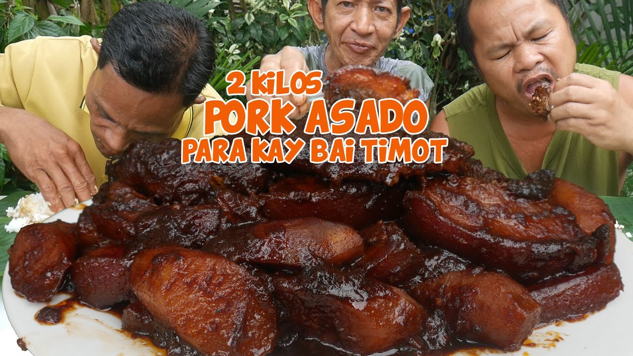 PORK ASADO WITH KAMOTE