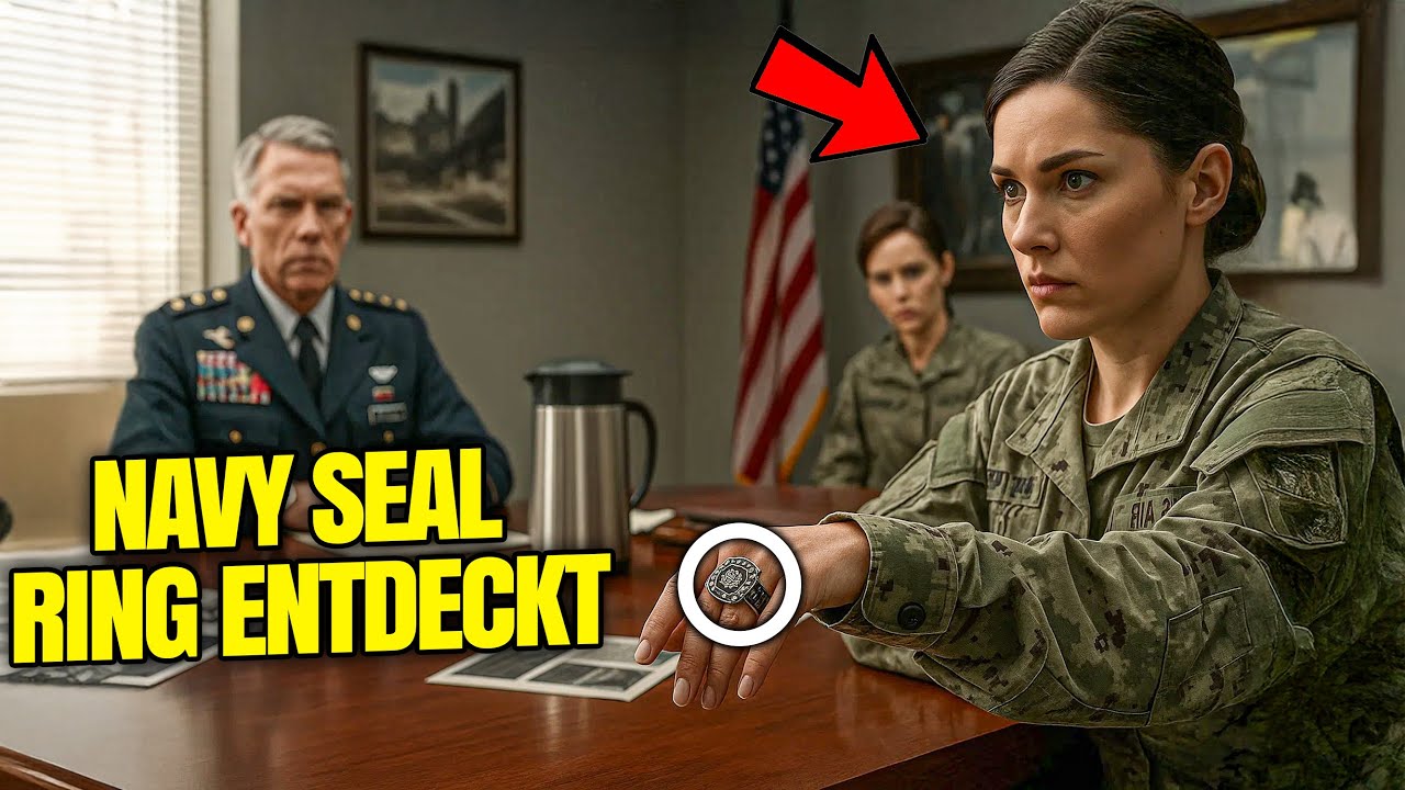 Ihre Vorgesetzten ließen sie beim Briefing Kaffee servieren bis der General ihren Navy SEAL-Ring sah